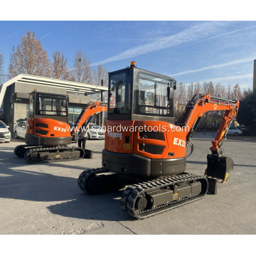3.5 TON MINI HYDRAULIC EXCAVATOR WITH CABIN